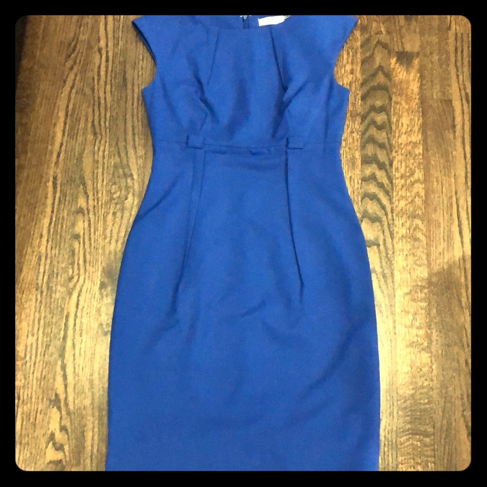 Blue dress